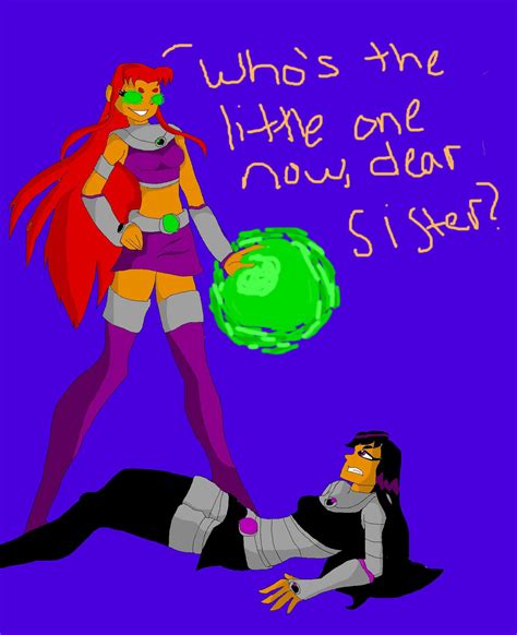 Blackfire vs. Starfire (part2) by epicpenguin145 on DeviantArt