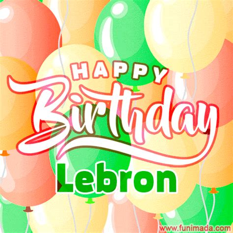 Happy Birthday Lebron GIFs - Download on Funimada.com