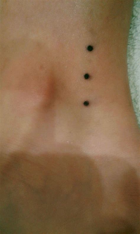 Three dots tattoo means “my crazy life” in prisoners language | Tattoos ...