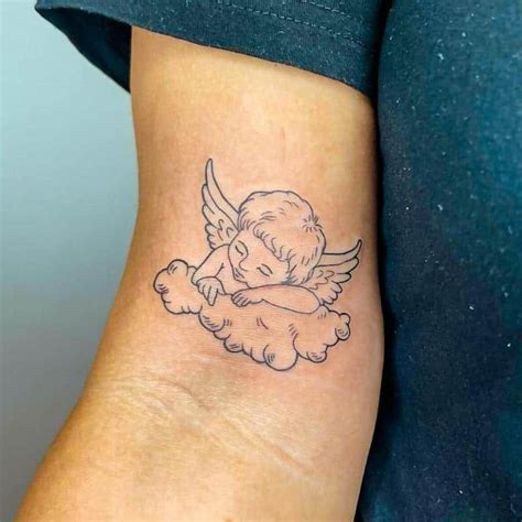 40+ Captivating Cherubs Tattoo Design Ideas (Spiritual Connection, Powerful Meanings) | Cherub ...