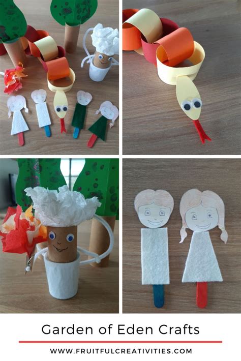 5 Exciting Garden of Eden Crafts Every Child Will Love - Fruitful Creativities | Crafts, Crafts ...