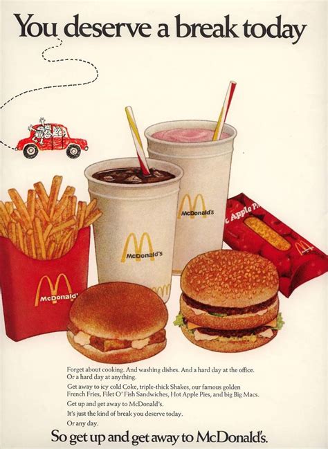 See Early Ads and Photographs From the McDonald's Archives | Vintage food posters, Retro recipes ...