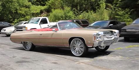 1971 Chevy Impala 'Vert Goes Mega-Donk With 383 Swap to Supercharged LT5 and 26s - autoevolution