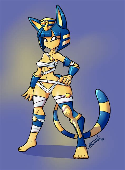 Ankha by GunShad on DeviantArt