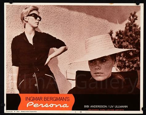 Persona Movie Poster 1967 Lobby Card Set - Film Art Gallery