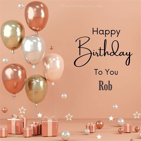 100+ HD Happy Birthday Rob Cake Images And Shayari