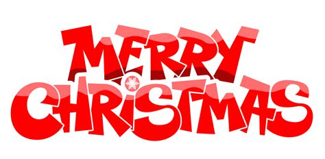 Merry Christmas Logo PNG HD - PNG Mart