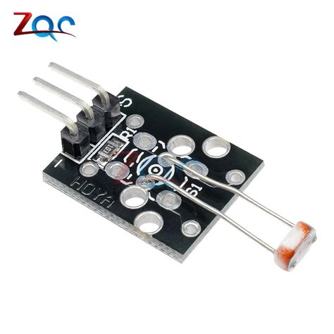 3pin KY 018 Optical Sensitive Resistance Light Detection Photosensitive Sensor Module for ...