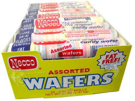 Necco Wafers Assorted 24ct | Necco wafers, Candy wafers, Wafer