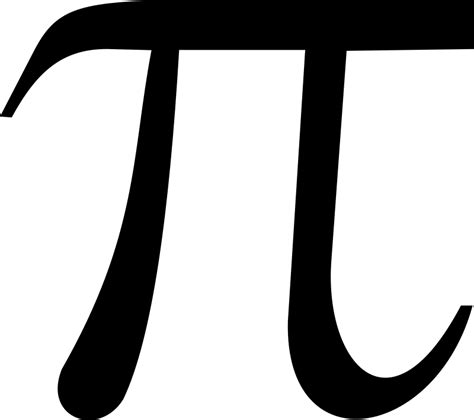 math pi symbol - Openclipart