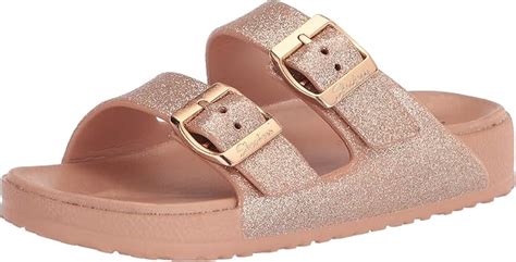 Amazon.com | Skechers Women's Foamies Cali Breeze 2.0-Shimmering Sands ...