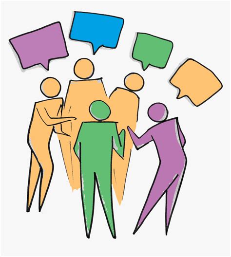 Transparent People Talking Png - Group Of People Talking Clipart, Png Download , Transparent Png ...