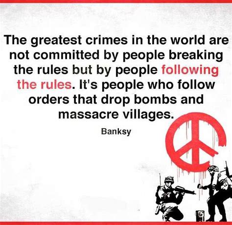 Banksy Quote | Banksy quotes, Street art love, Banksy