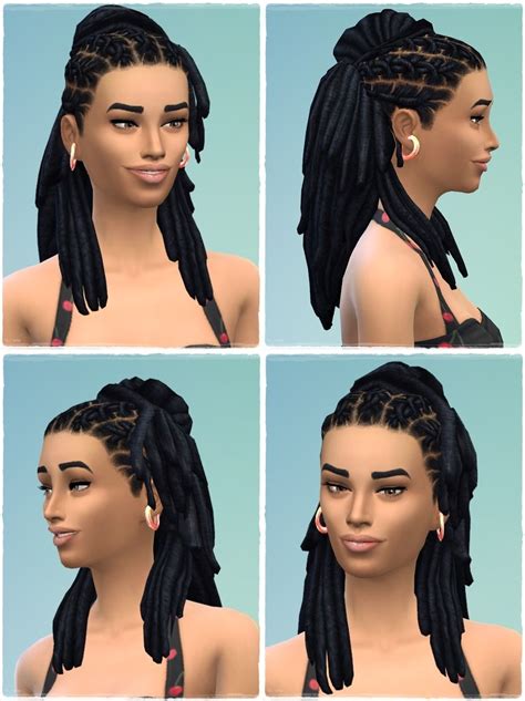 Lock my Dreads | Frisuren für dreads, The sims, Haar styling