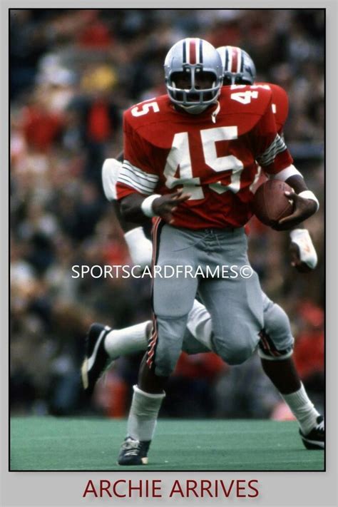 OHIO STATE ARCHIE GRIFFIN ARRIVES POSTER (comes in 4 sizes) # ...