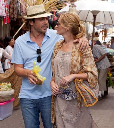 Javier Bardem with Julia Roberts in "Eat Pray Love" | Julia roberts ...