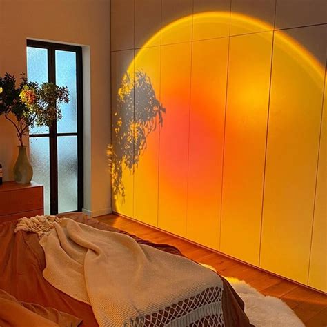 Golden Hour Sunset Lamp | Sun lamp, Projector lamp, Bedroom themes