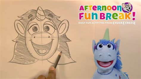 How to Draw Ronnie the Unicorn | Afternoon Fun Break - YouTube