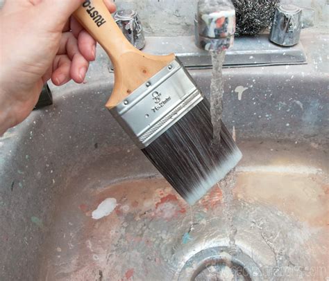 How To Clean A Paint Brush With Gloss On It at margueritedhunt blog