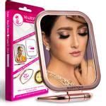 Buy MAJESTIQUE Table Top Dual Side Makeup Mirror - 1X/20X Square ...