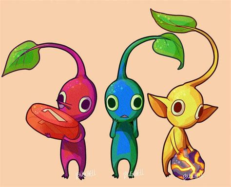 pikmin by https://www.deviantart.com/raisinmuffin on @DeviantArt | Nintendo art, Video game art ...