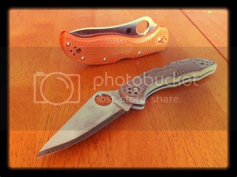 A patina expected and unexpected... cpm m4 vs s110v (pics) - Spyderco Forums