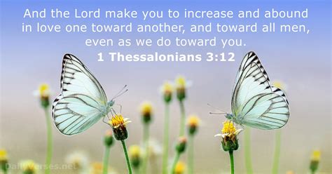 1 Thessalonians 3:12 - Bible verse (KJV) - DailyVerses.net