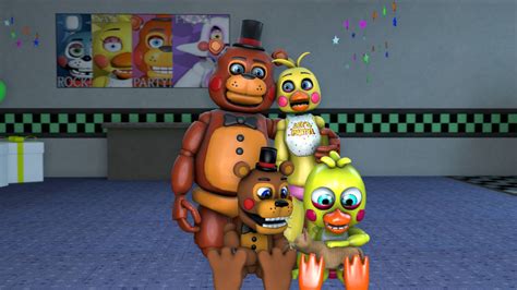 Toy Freddy and Toy Chica's Family by Xboxking37 on DeviantArt