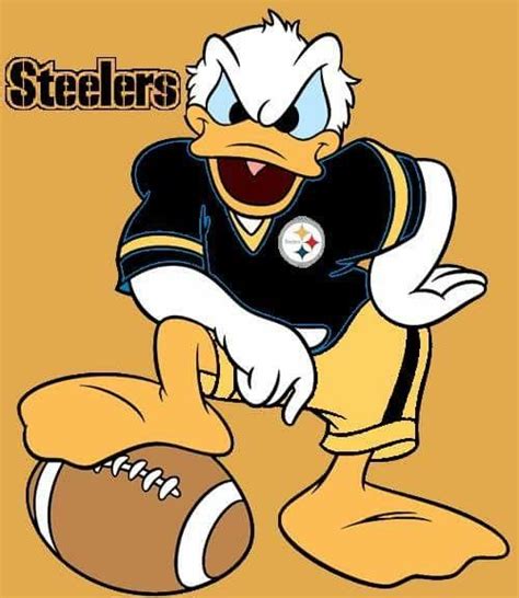 I made this for me and all the Steelers and Donald Duck fans out there. Pittsburgh Steelers ...