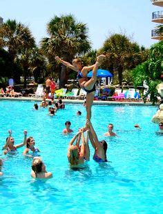 Cheer pool party ️ | Cheerleading | Pinterest | Cheer, Cheerleading and ...