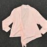 Pink Short Sleeve Cardigan, V-Neck Sweater by Christie & Jill, Size XL ...