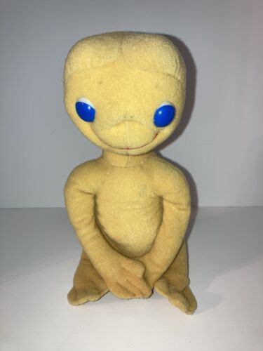 Vintage 1982 Showtime Kamar 8" E.T. Extra Terrestrial Plush Stuffed ...