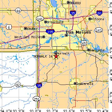 Norwalk, Iowa (IA) ~ population data, races, housing & economy