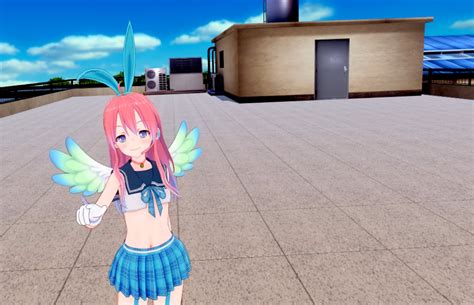 Japanese VR game lets you live the wonderful fantasy of getting poked in the chest by a cute ...