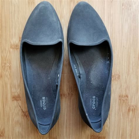 CROCS Eve Flats Black Iconic Comfort Ballet Flats Sho… - Gem