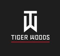 Tiger Woods Logo | Athlete Logos | Wood logo, Sports brand logos, Tiger ...