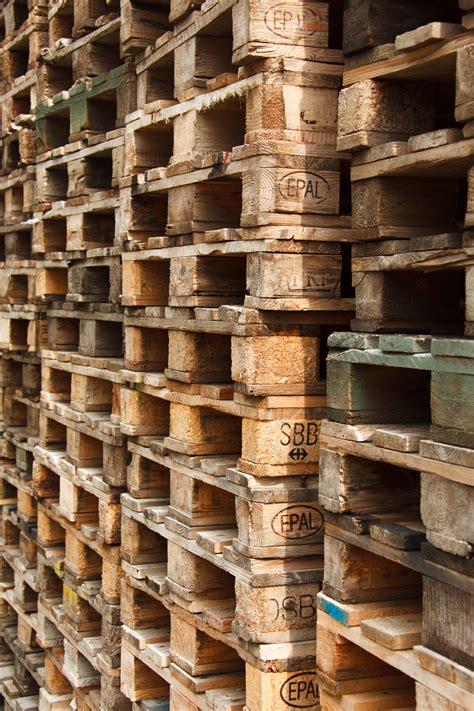 Wooden Pallets Free Stock Photo - Public Domain Pictures