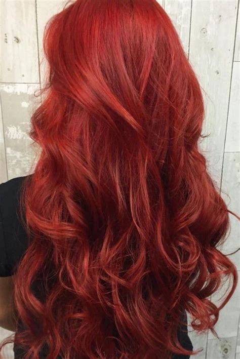 Warm Red Hair, Red Orange Hair, Red Hair Looks, Ruby Red Hair ...