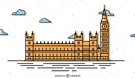 Parliament Of The United Kingdom Illustration Vector Download