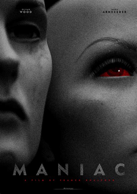 "Maniac" movie poster on Behance