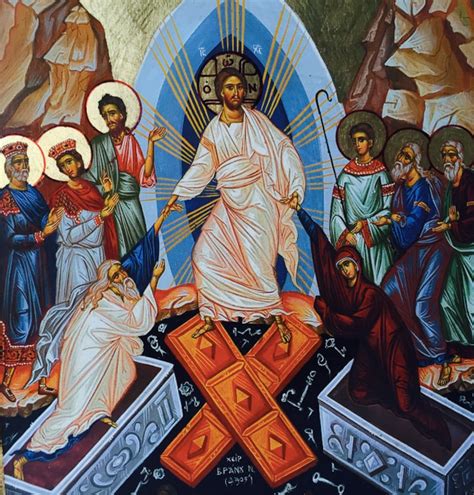 Jesus Christ Resurrection Anastasis Orthodox Icon of | Etsy