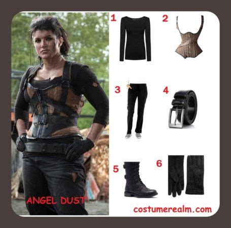 Dress Like Angel Dust Costume Guide, Diy, Marvel Hallowen Costume Guide