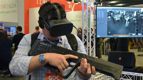 Hands-on: StrikerVR's Latest Prototype Haptic Gun Packs More Than Just Virtual Bullets – Road to VR