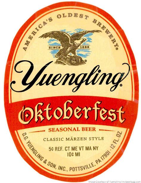 Yuengling - Oktoberfest 2018 (12oz Bottles) - mybeerbuzz.com - Bringing ...