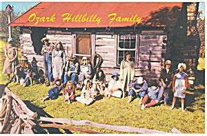 Ozark Hillbilly Family Postcard p13309 (Paper and Ephemera - Postcards - Regional - US ...