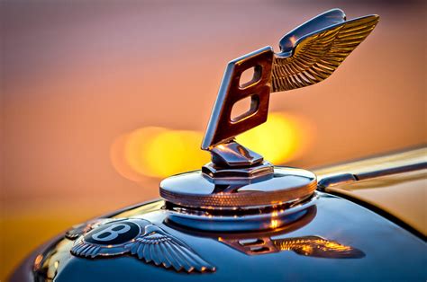 1948 Bentley Hood Ornament Photograph by Jill Reger