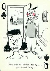 Tee-Up Cartoon Playing Card | Mark Anderson | Flickr
