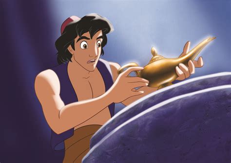 Encadenar Cuidado láser aladdin disney 1992 Embrión Ropa Escepticismo