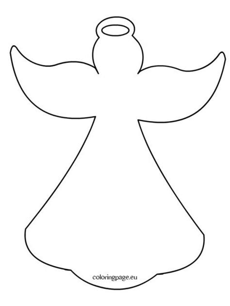 angel-templates-printable | Printable christmas coloring pages, Free ...