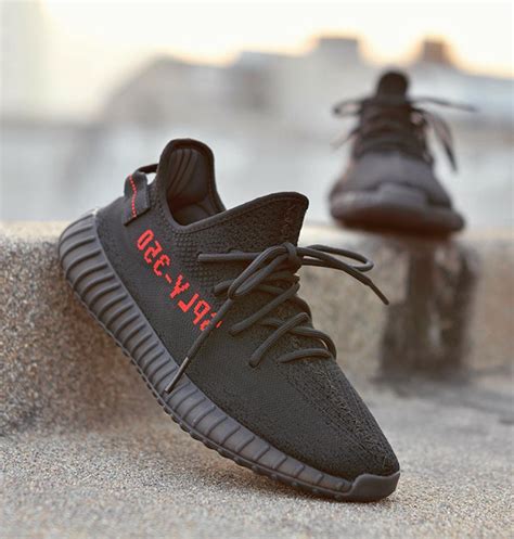 adidas Yeezy Boost 350 V2 Black Red Bred CP9652 | SneakerFiles